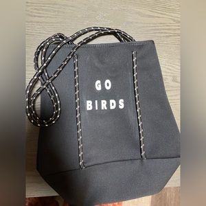 Philadelphia eagles go birds large purse